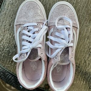 Vans girls size 4 shoes